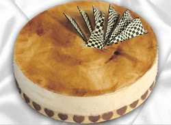 taze pasta 4 ile 6 kisilik yas pasta karamelli yaspasta  Antalya online iekiler 