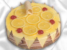 taze pastaci 4 ile 6 kisilik yas pasta limonlu yaspasta  Antalya online online iek gnderme sipari 
